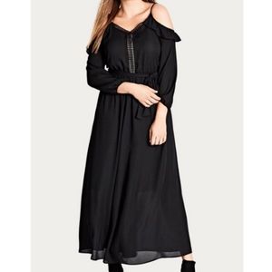 Black XXL Maxi Dress NWOT